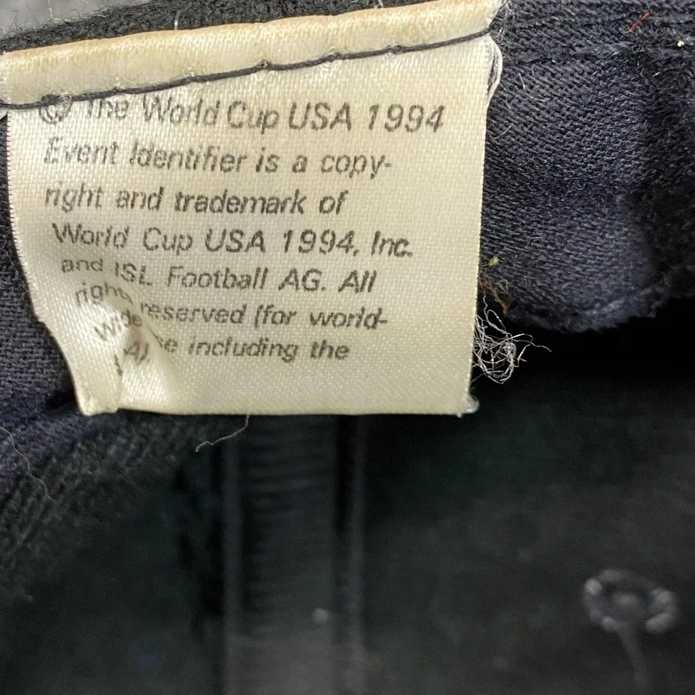 VTG 1994 World Cup Deutschland Germany Hat Apex One Snapback Cap Soccer USA 94